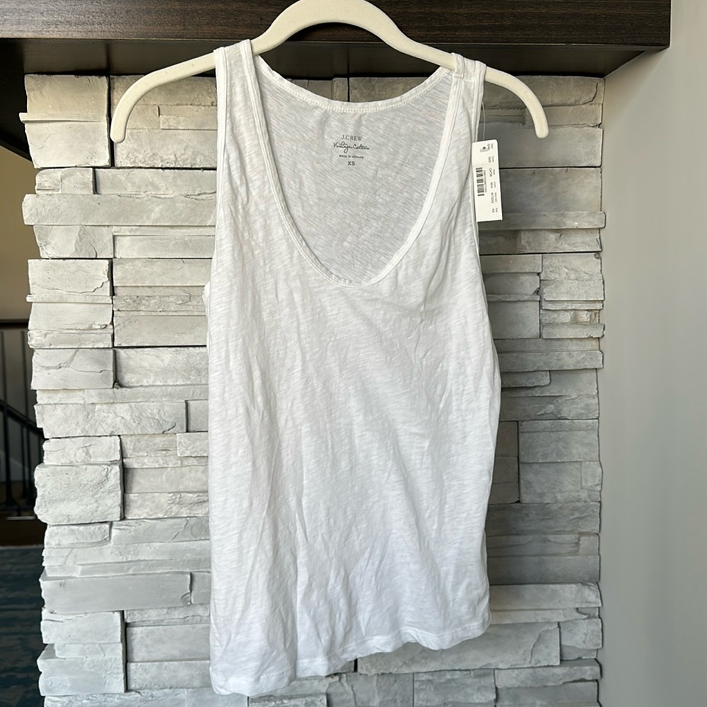J. Crew Vintage Cotton Tank NWT